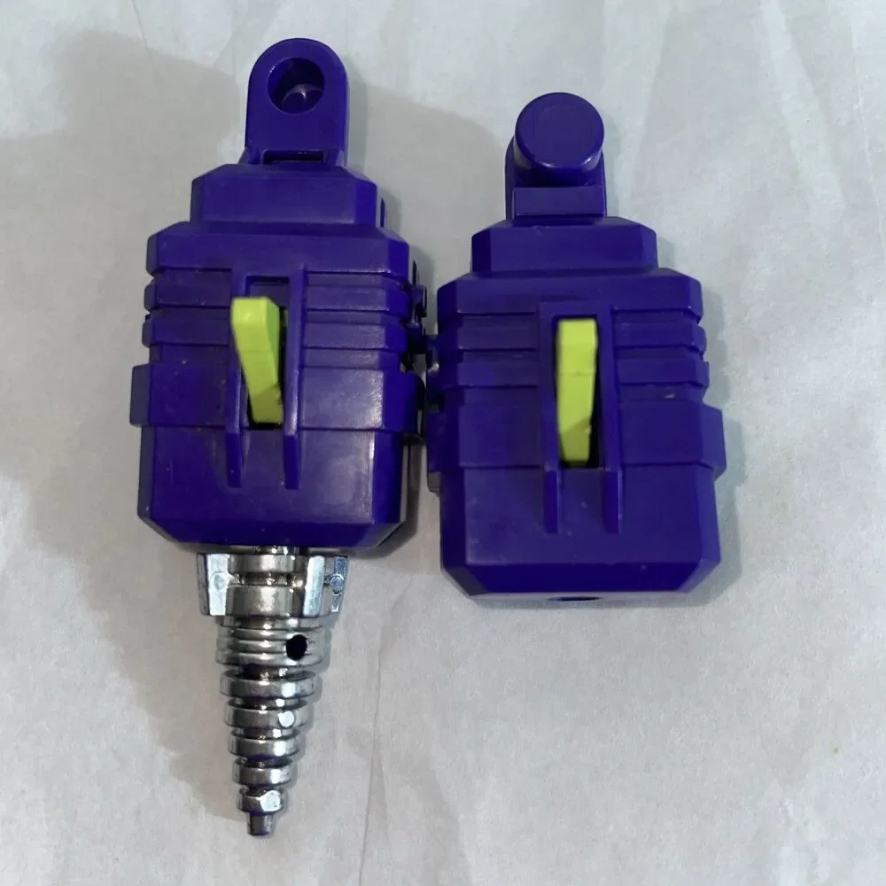 Vintage 1985 G1 Transformers Constructicon Devastator Purple Accessories Lot EUC